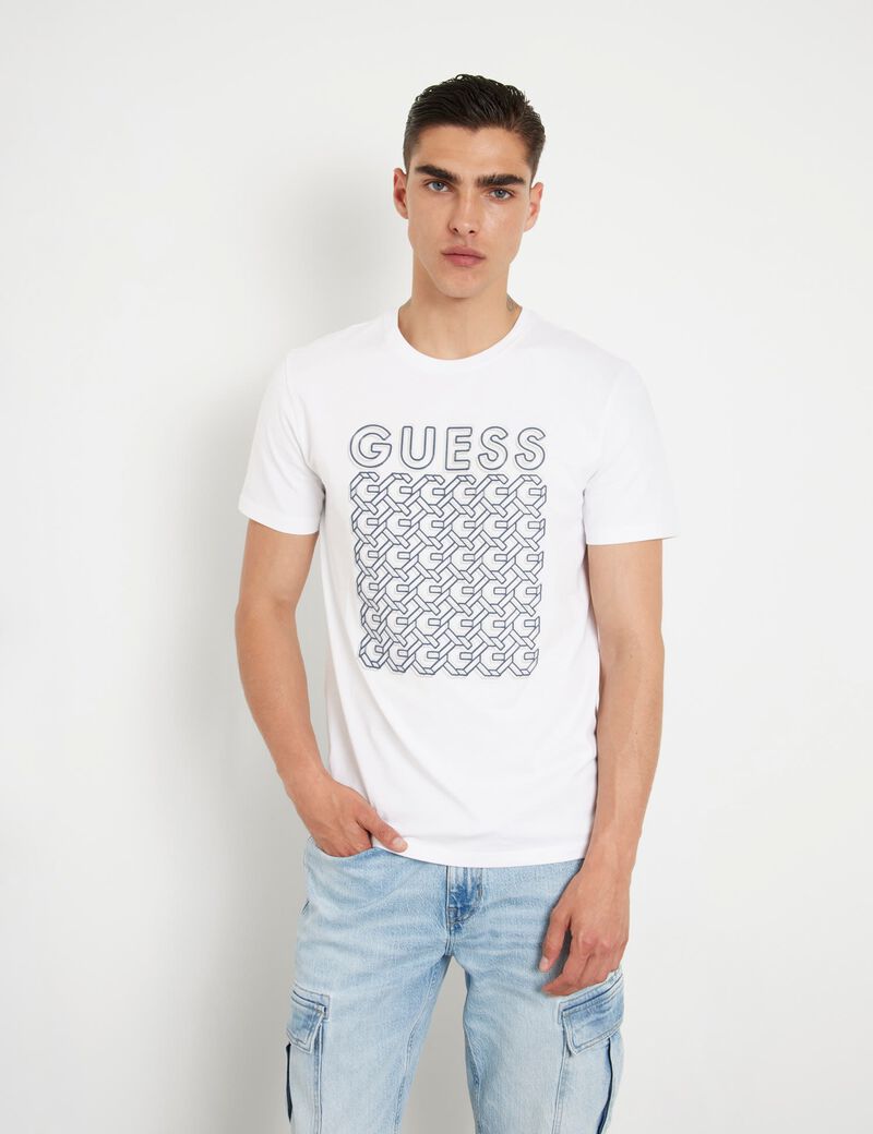 Front logo stretch t-shirt