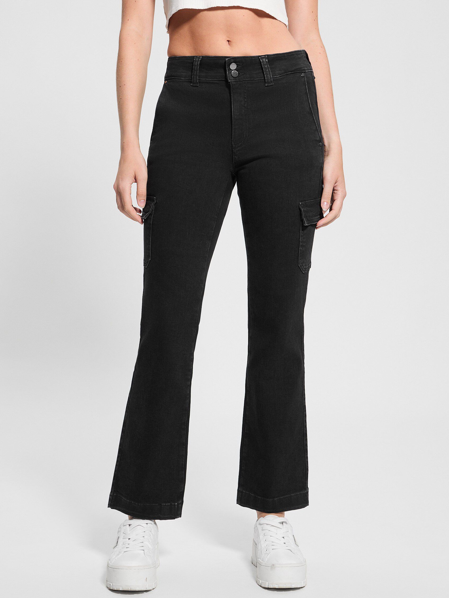 Guess black pants store