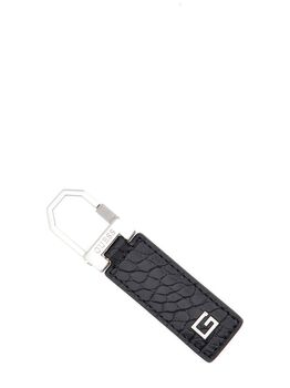 Faux-Leather Keychain