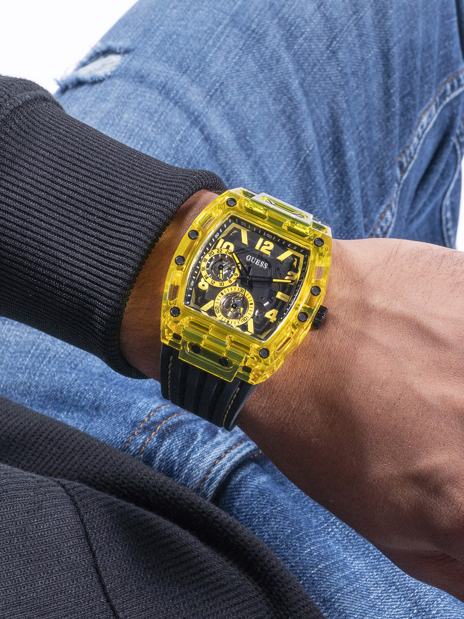 Guess hublot watch clearance