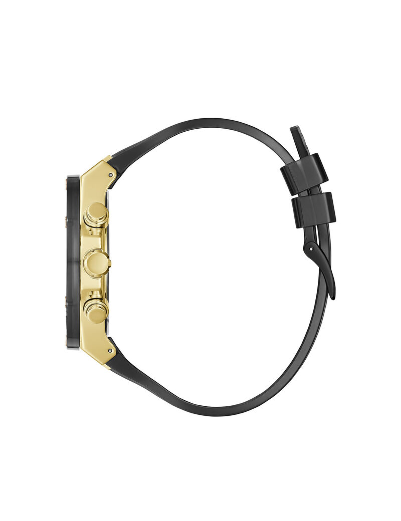 ساعة يد متعددة الوظائف باللون الأسود