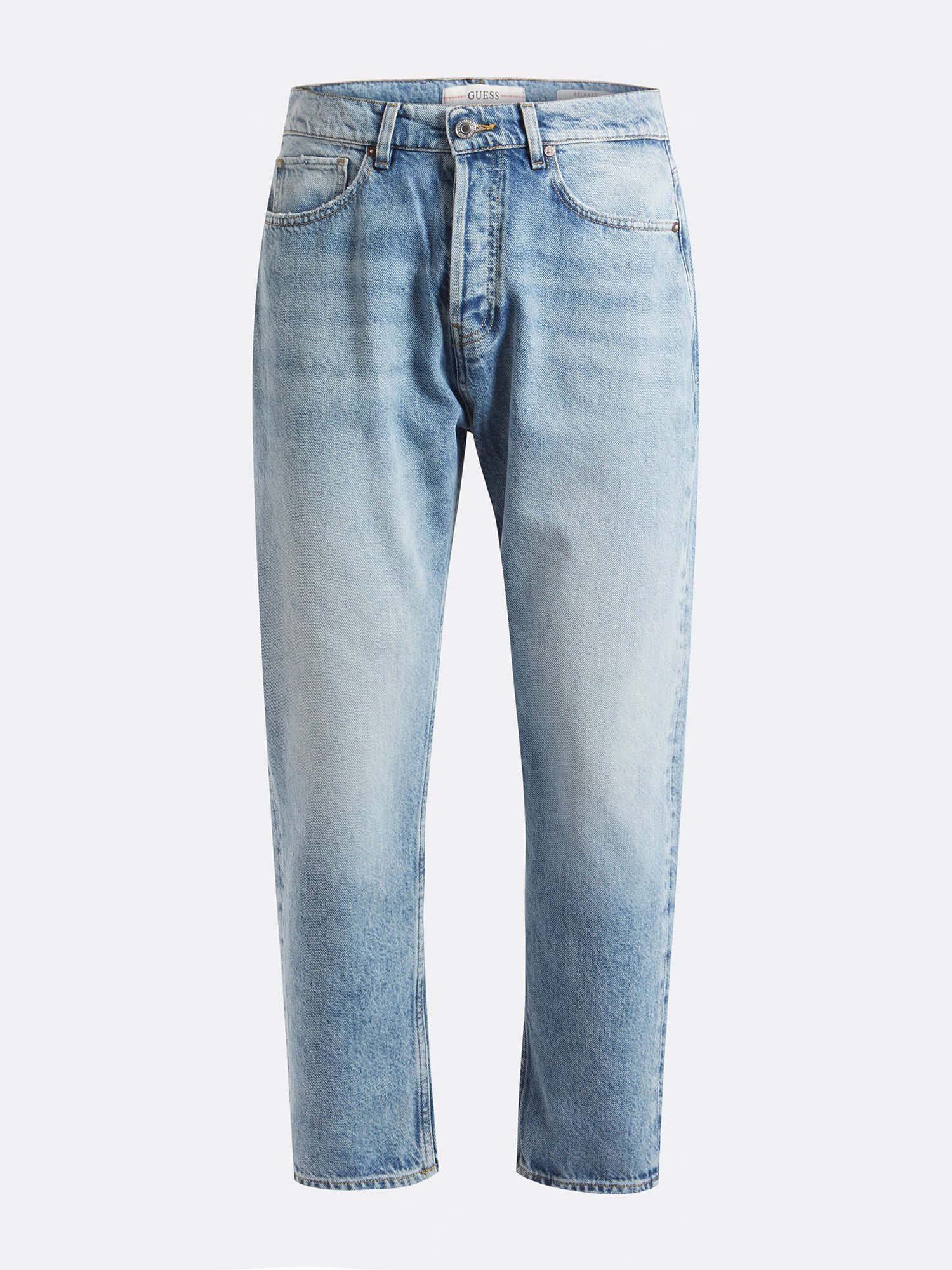 Shop GUESS Online Relaxed Fit Denim Pant