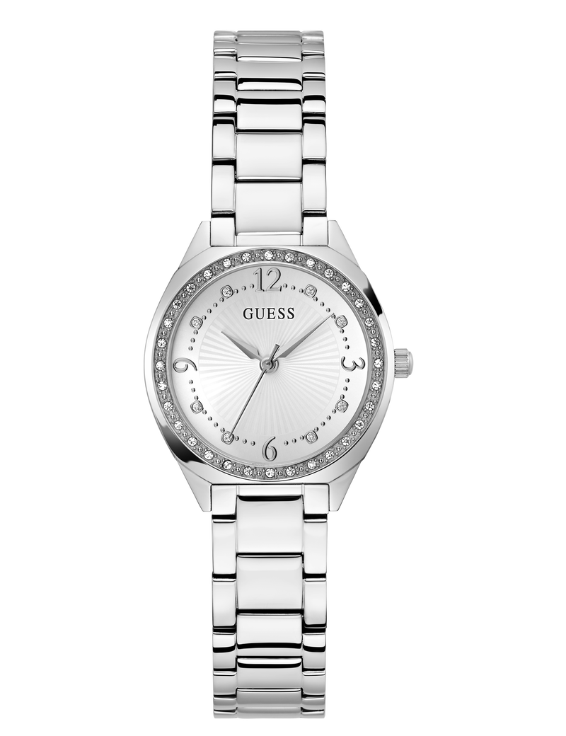Ladies Silver Tone Analog Watch