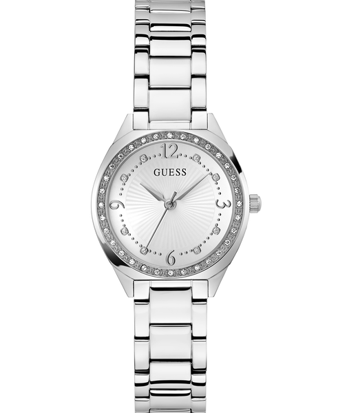 Ladies Silver Tone Analog Watch
