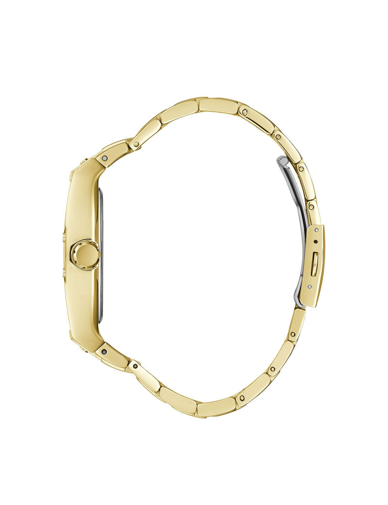 Gold Square Multifunction Watch