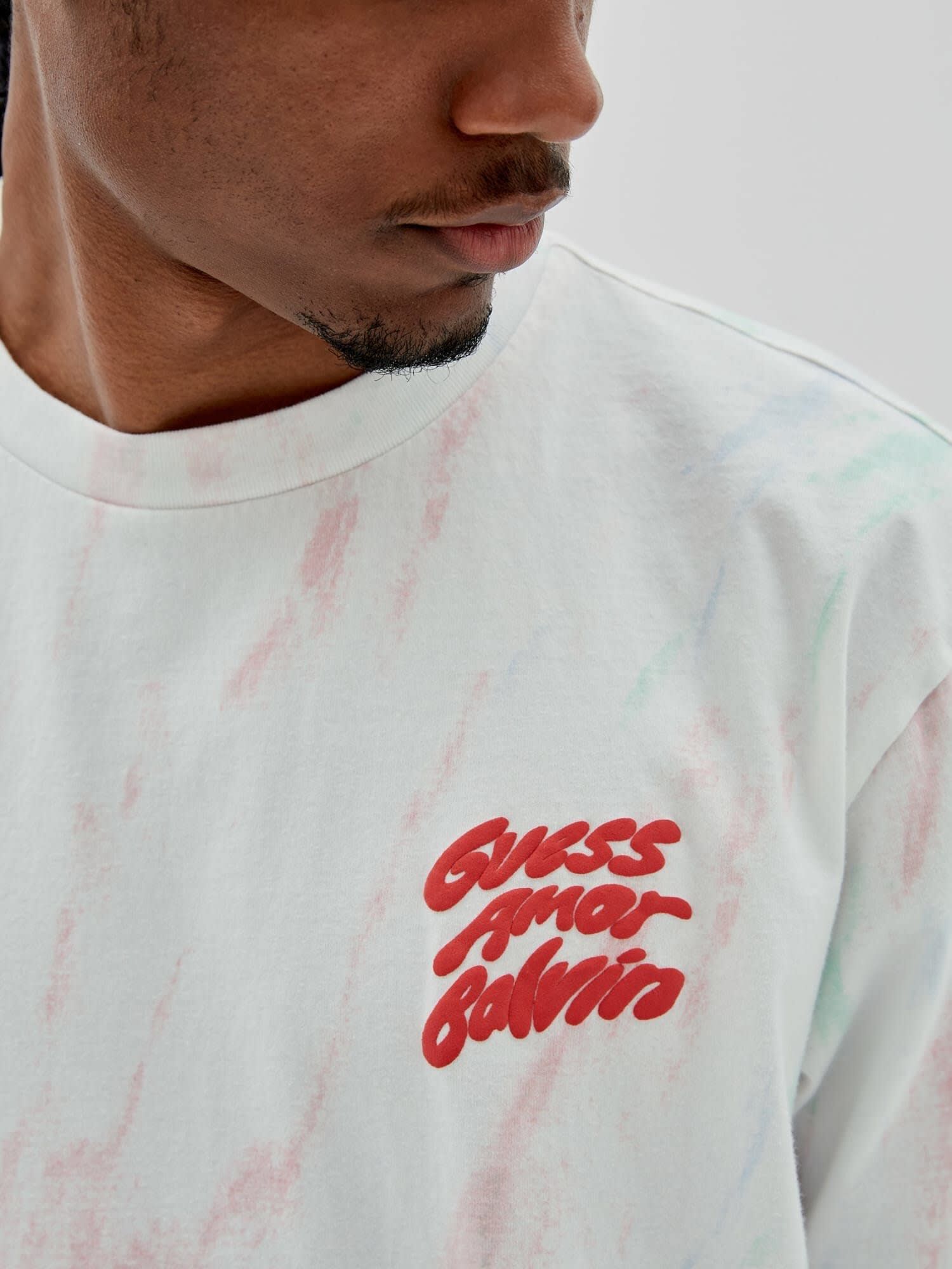 Guess j shop balvin t shirt