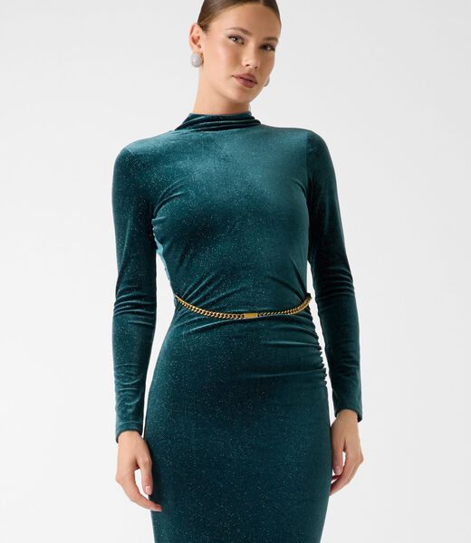 Marciano velvet long dress