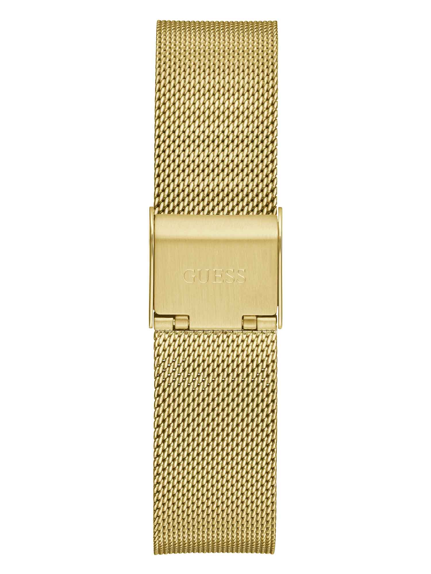 Guess gold mesh watch clearance
