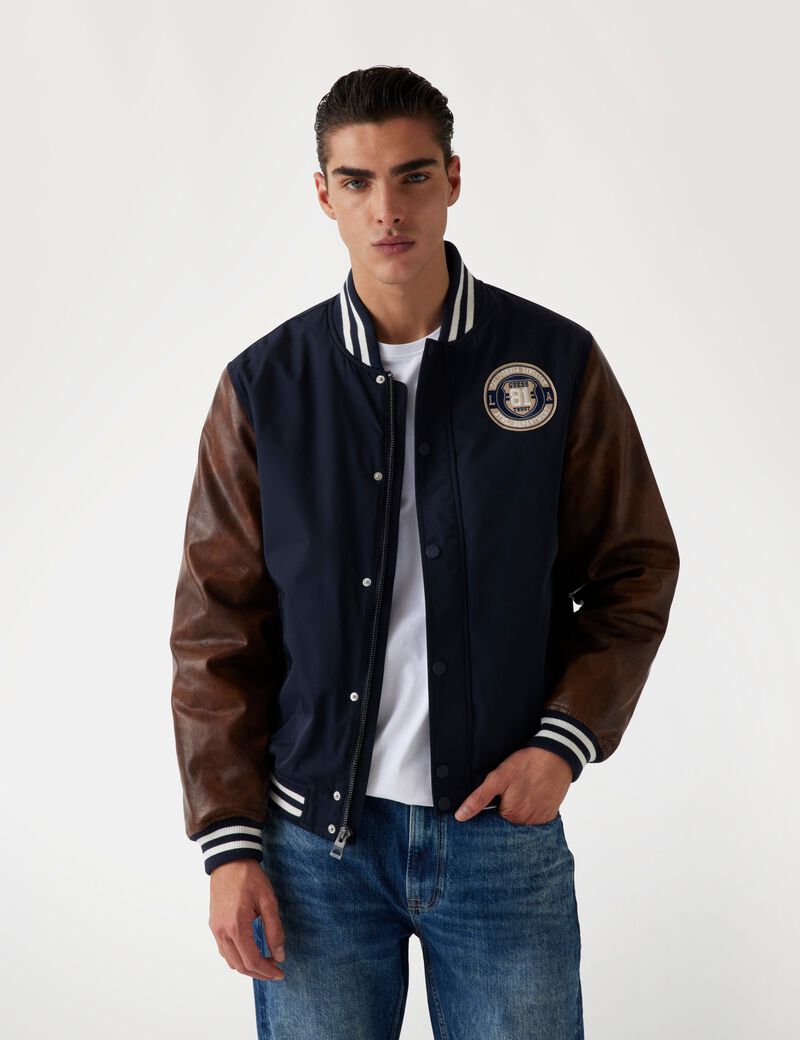 Twill college jacket