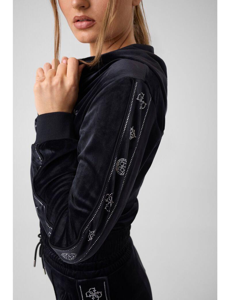 جيس rhinestones sweatshirt