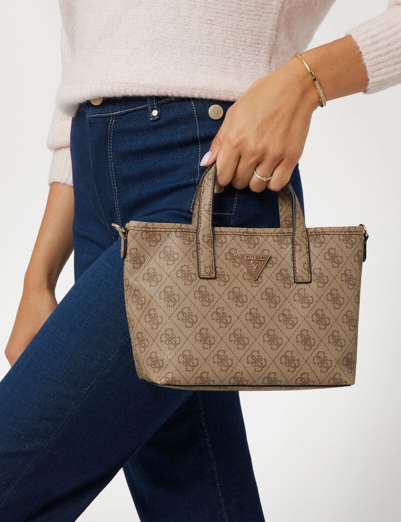 حقيبة يد لاتونا صغيرة بشعار  4G