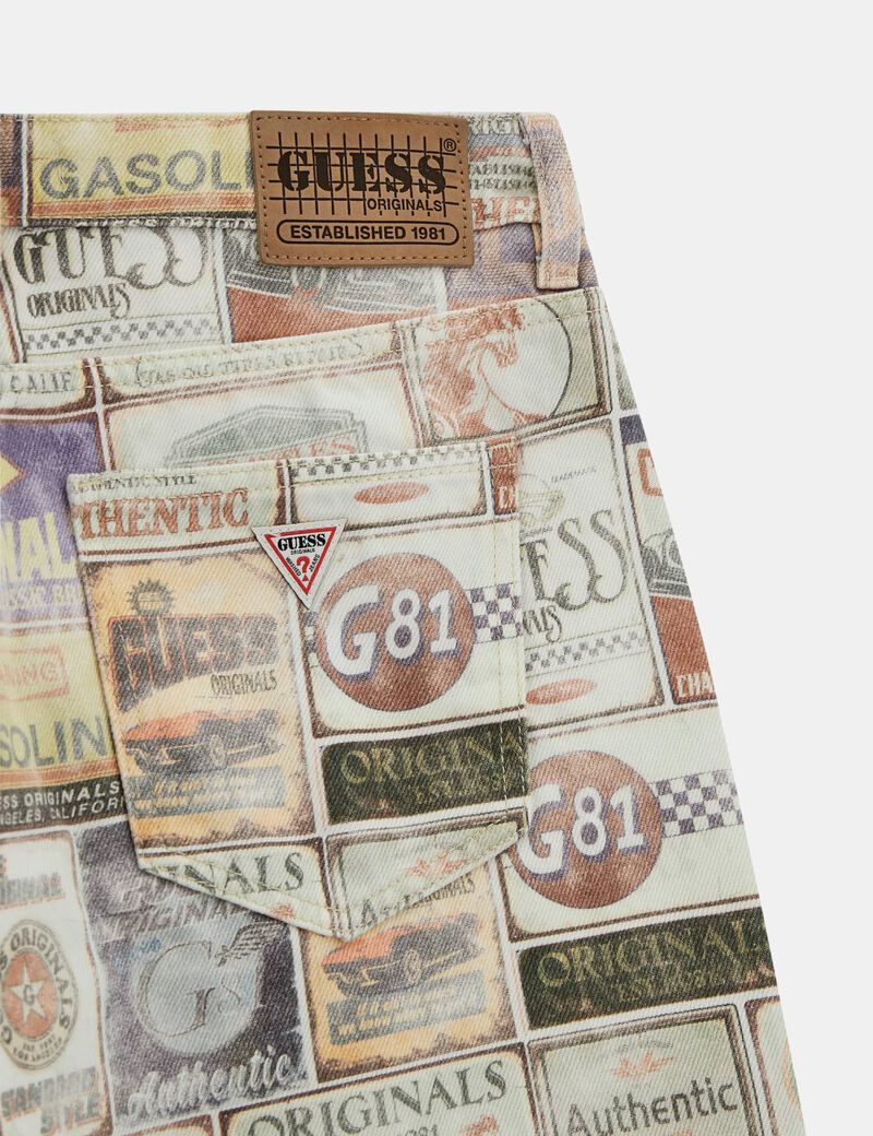 شورت برمودا جينز