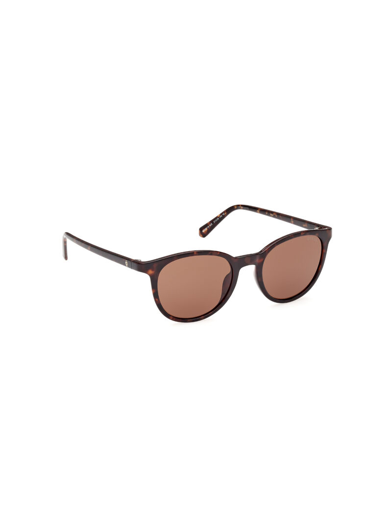 Injected Sun Glasses M Dark Havana Brown