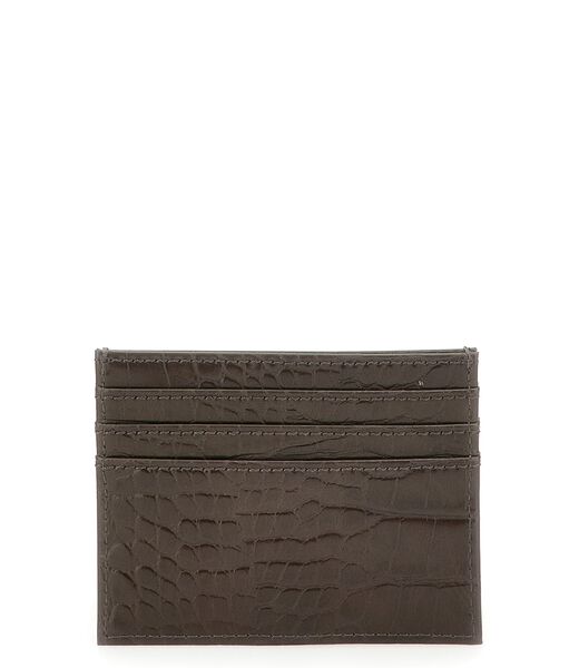 Faux-Leather Card Holder