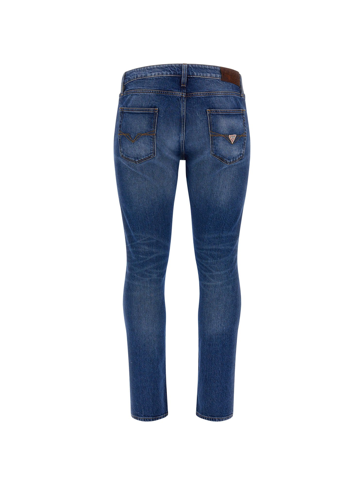 Shop GUESS Online Mid Rise Skinny Denim Pant
