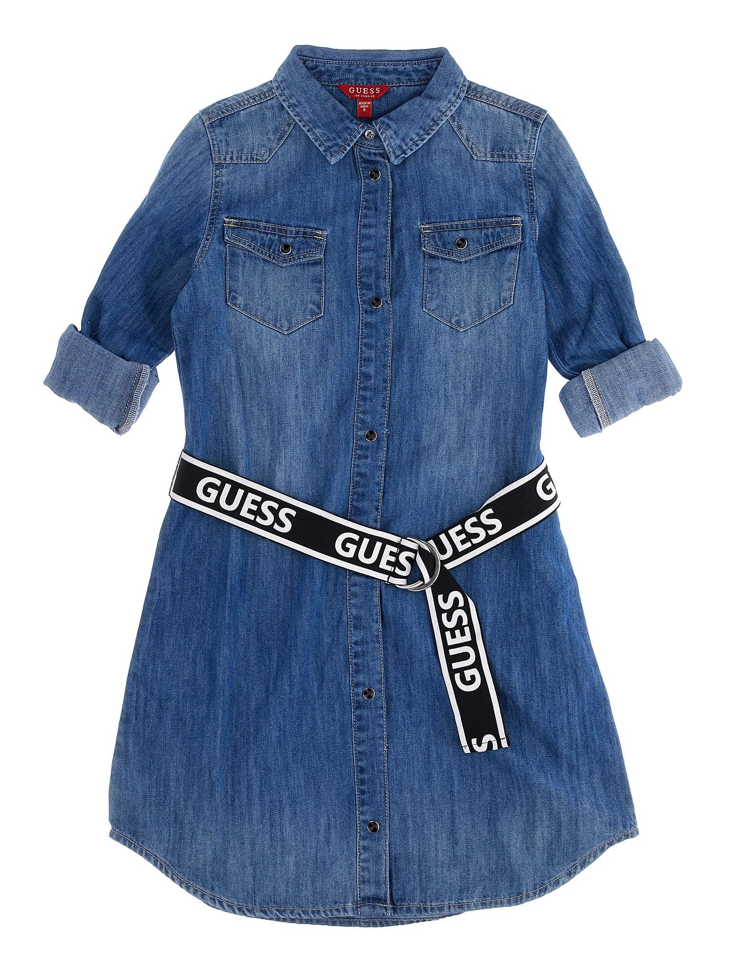 Shop store denim dress