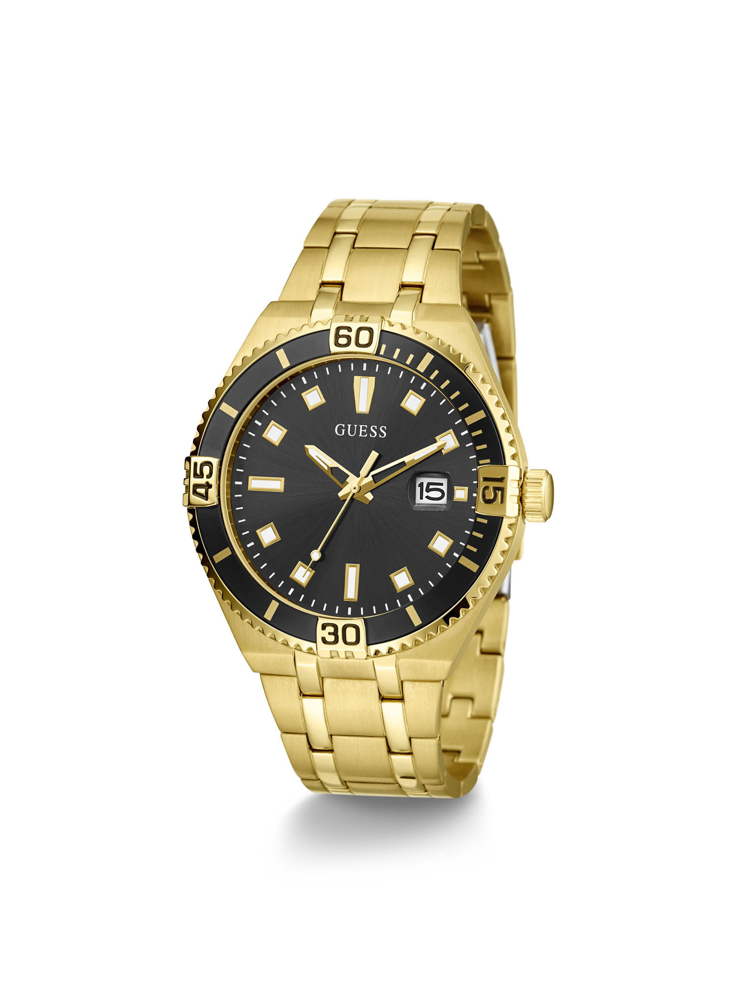 Guess gold hotsell watch mens