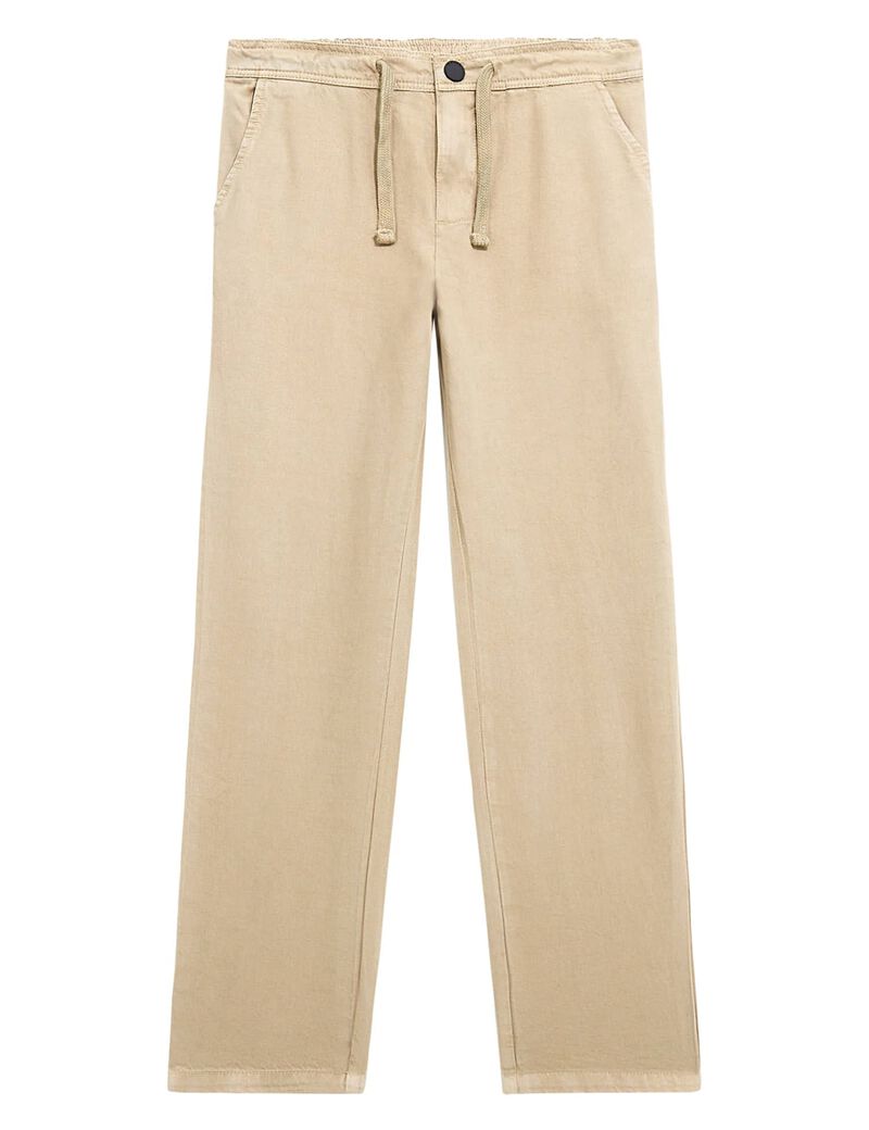 Mid rise slim pant