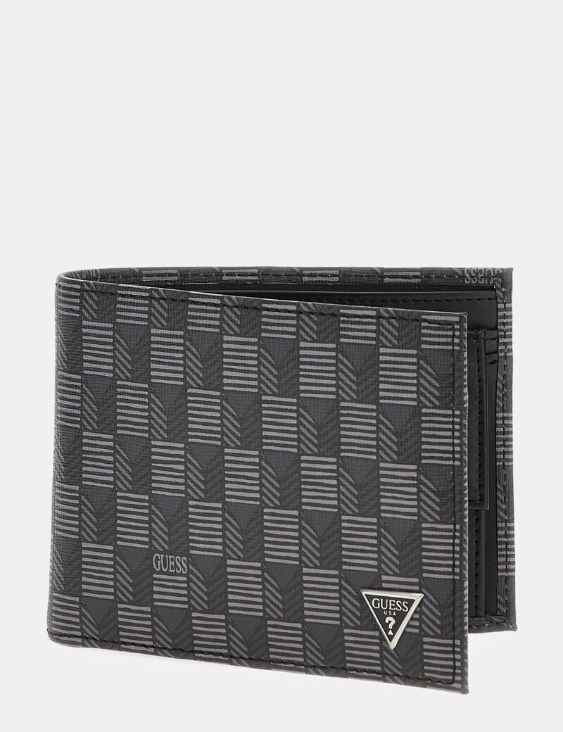 Mito geometric print purse