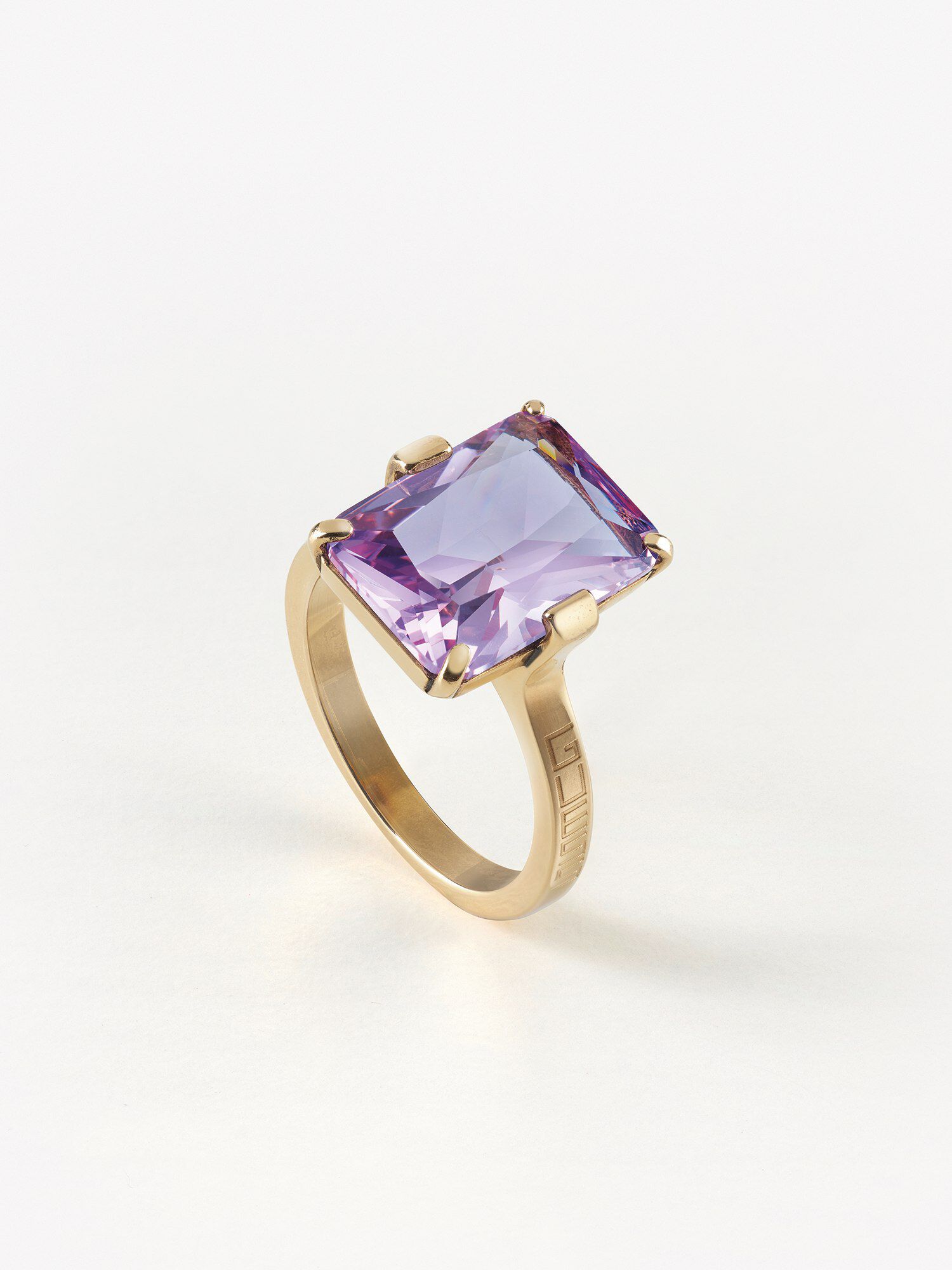 Gemma Cocktail Ring in Light Amethyst – Loren Hope