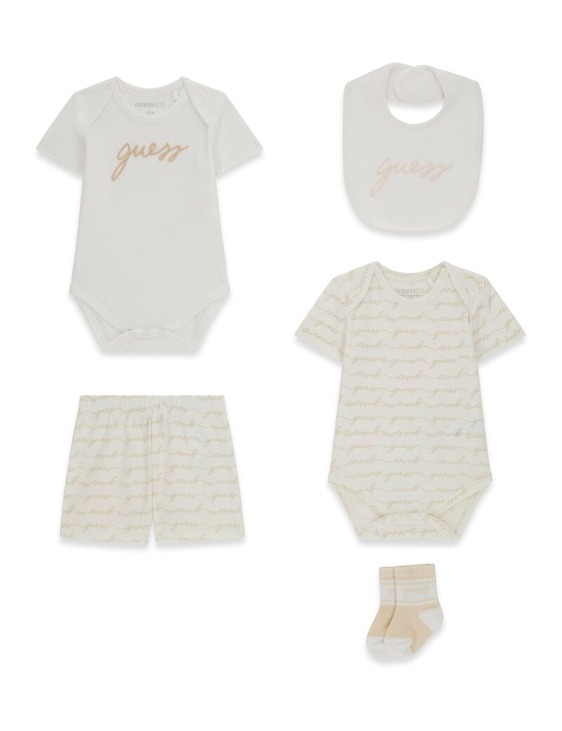 جيس set 2pc ss body shorts bib soc