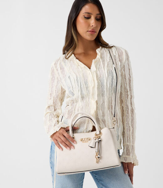 Anise Triple Zip Satchel Bag