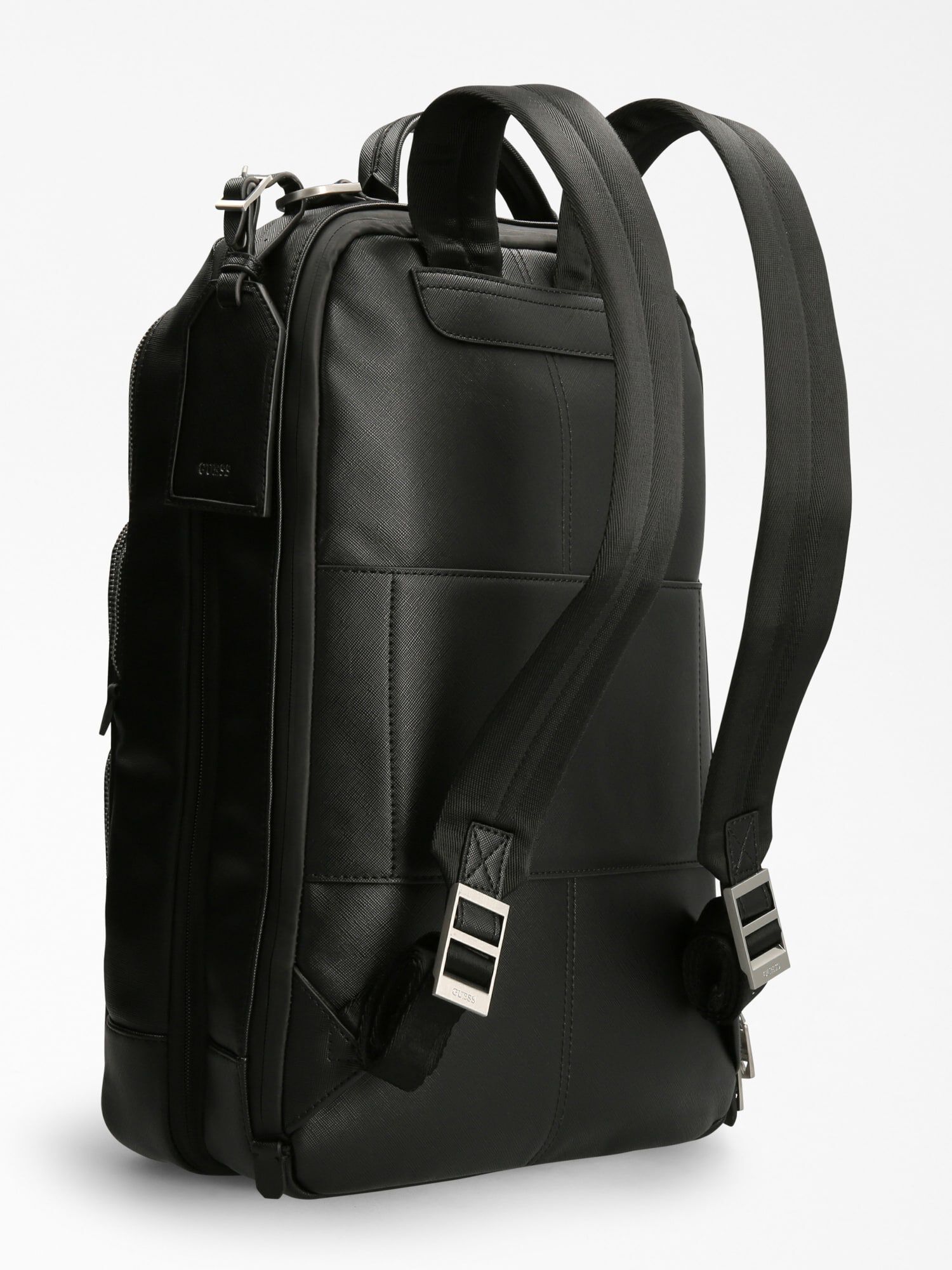 Guess leather backpack mens store