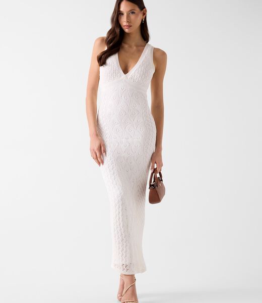 Knitted long dress