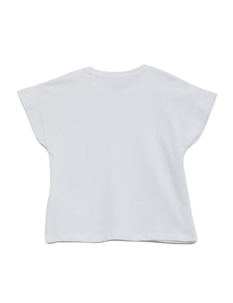 تي شيرت بشعار 4G مرصع بأحجار الراين