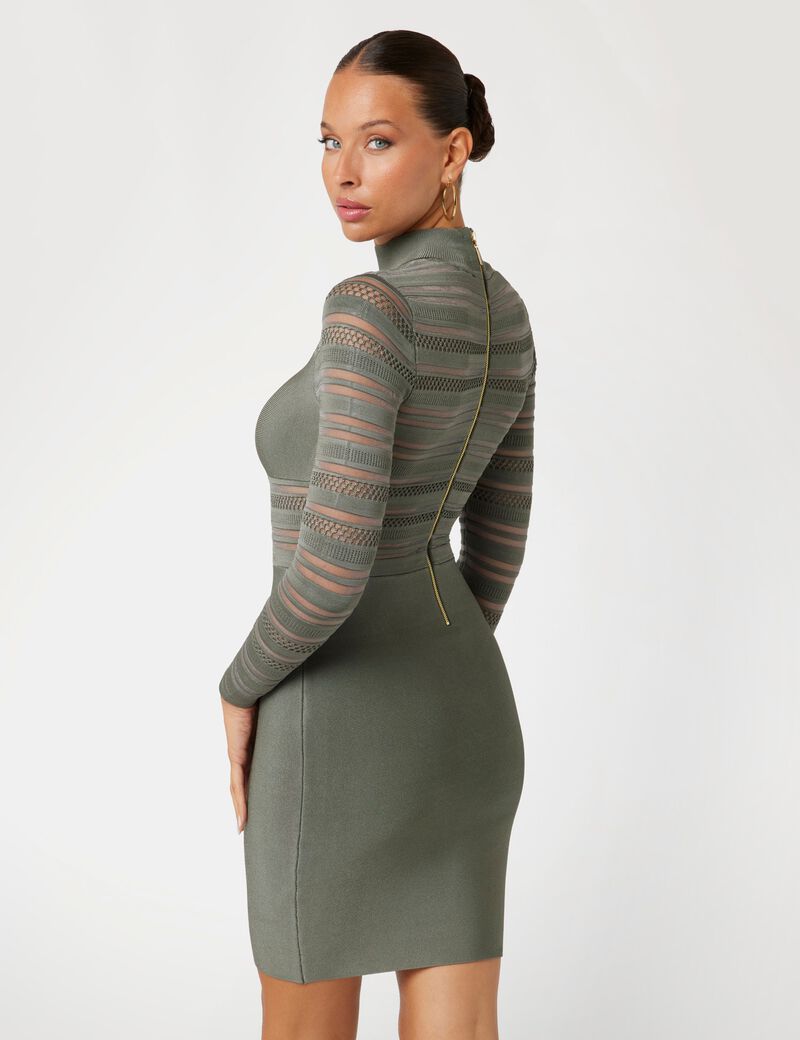 Marciano mini bandage sweater dress