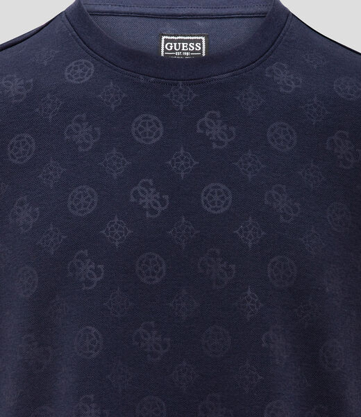 Embossed logo shirt