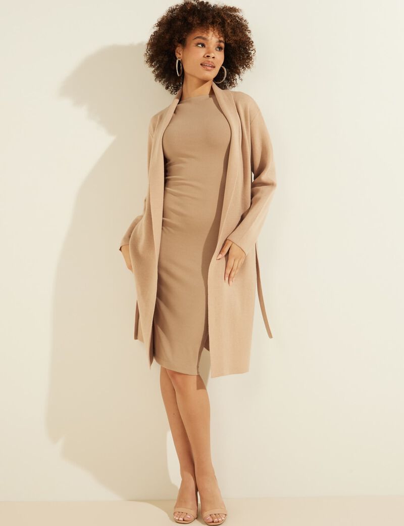 كارديجان بمزيج من الكشمير مع حزام