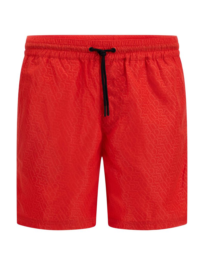 Embossed logo swimtrunk