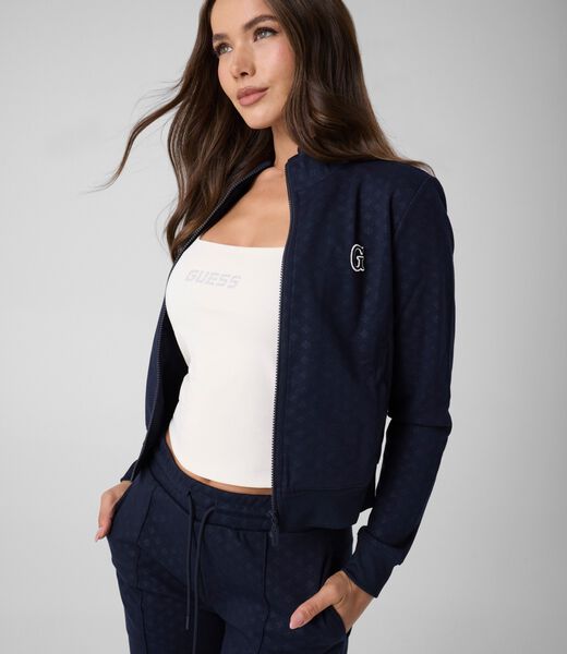 Viscose-blend sweatshirt