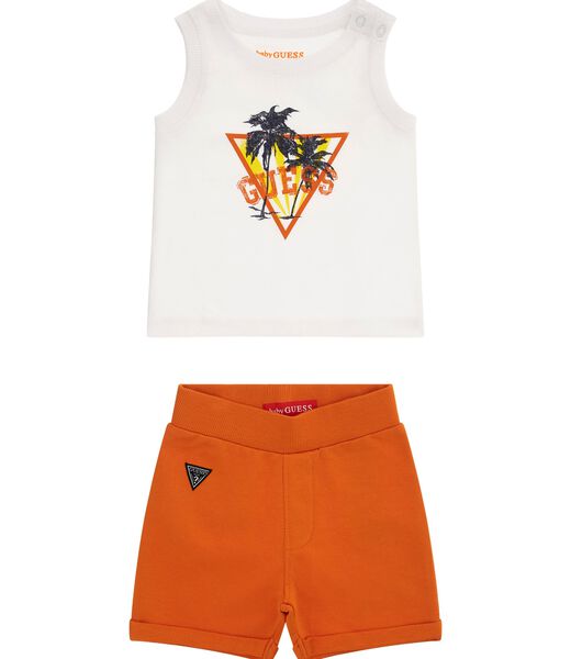 Tank top + shorts