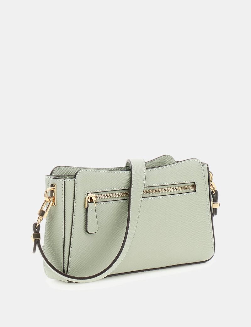 Rosalba Saffiano Mini Crossbody Bag