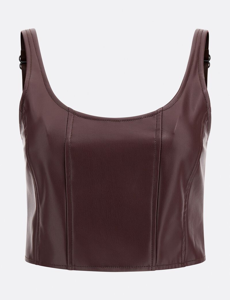 توب من الجلد الصناعي