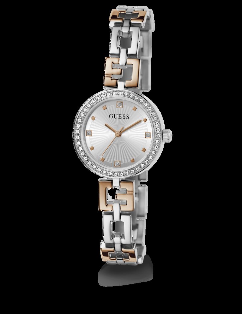 2-Tone Quartz Analog Stainless Steel Watch