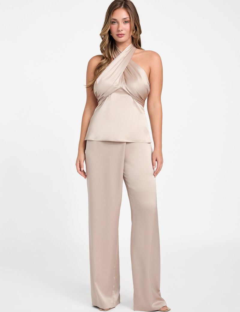 Marciano halter-neck top