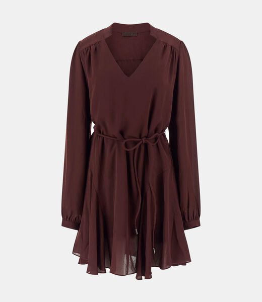 Flowing flounced dress