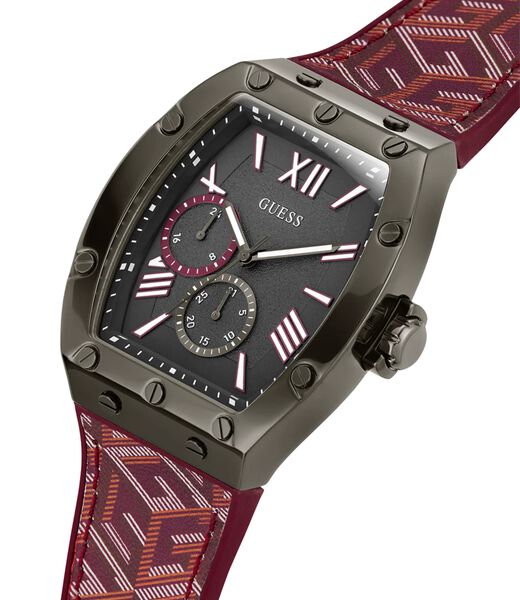 GUN CS / SUN GREY MF DL / BURG SILICONE / BURG LOGO LTR STRP