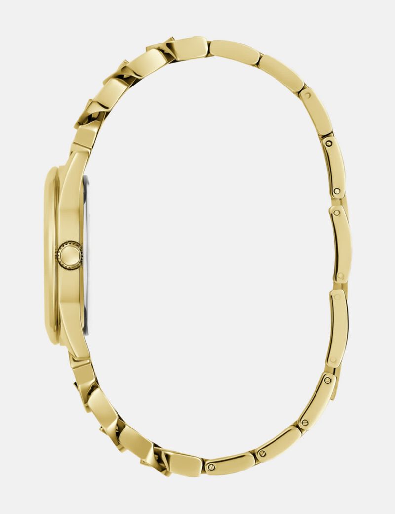 Stainless steel analogue watch