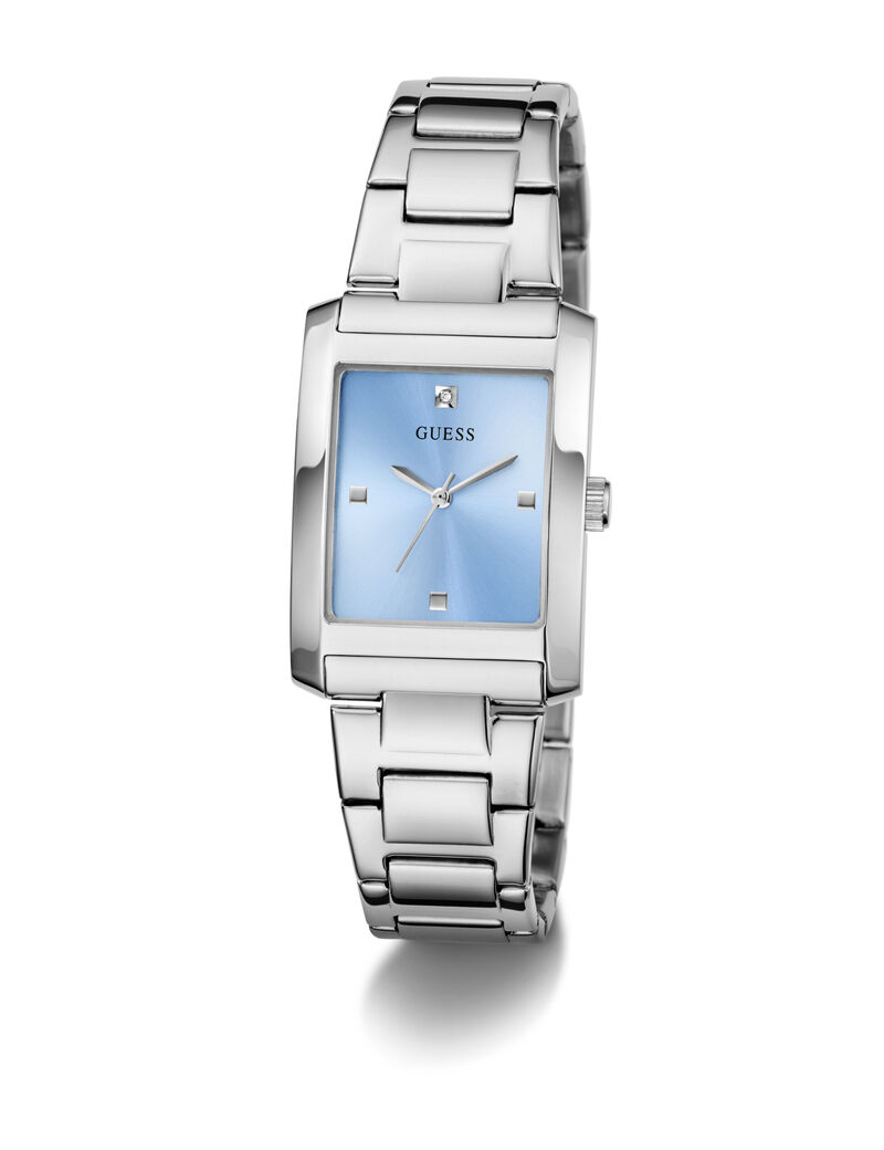 Ladies Silver Tone Analog Watch