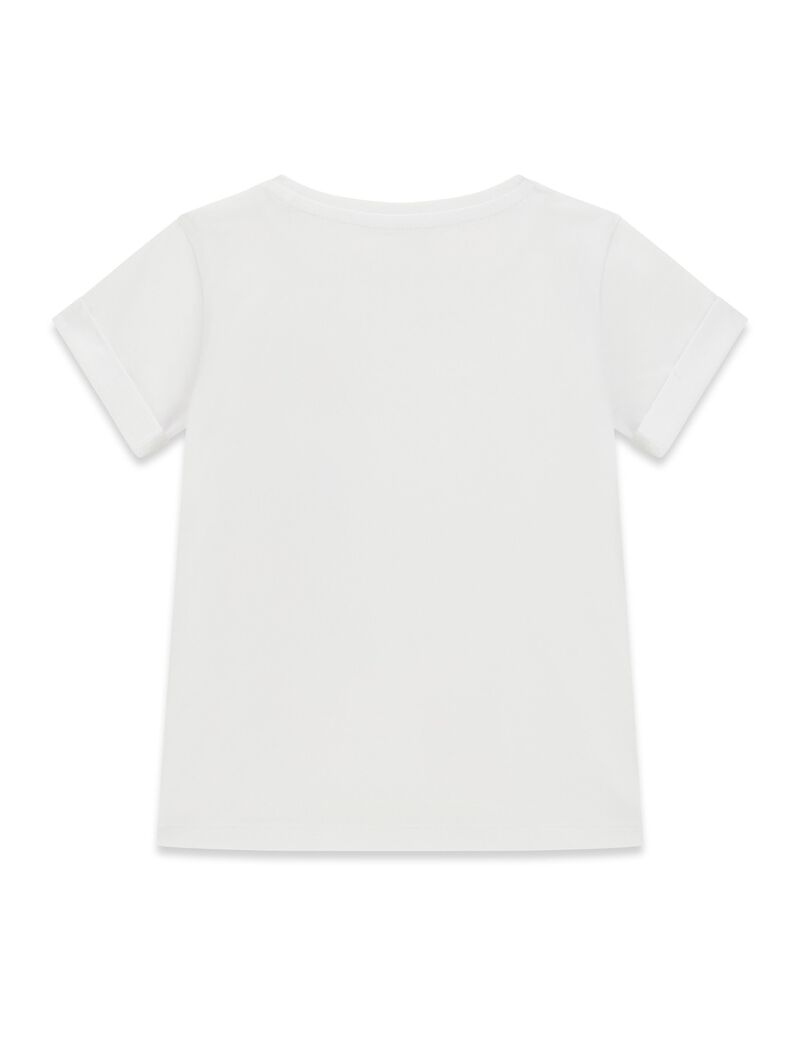 guess high low ss t shirt