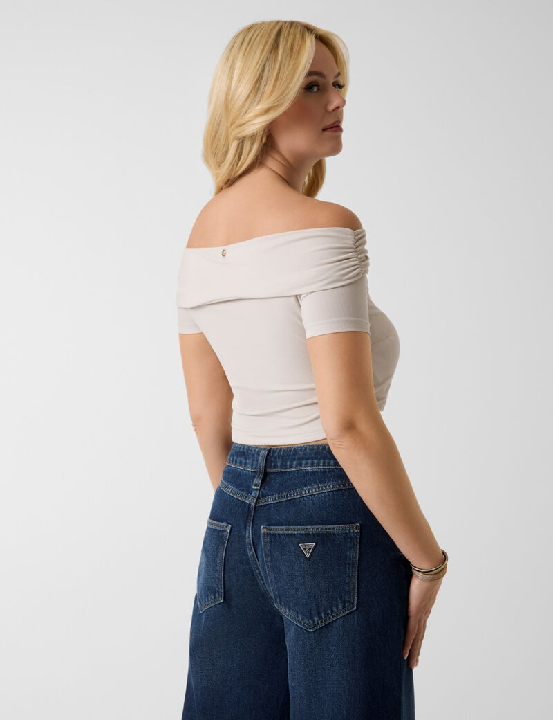 BRIGITTE OFF SHOULDER TOP