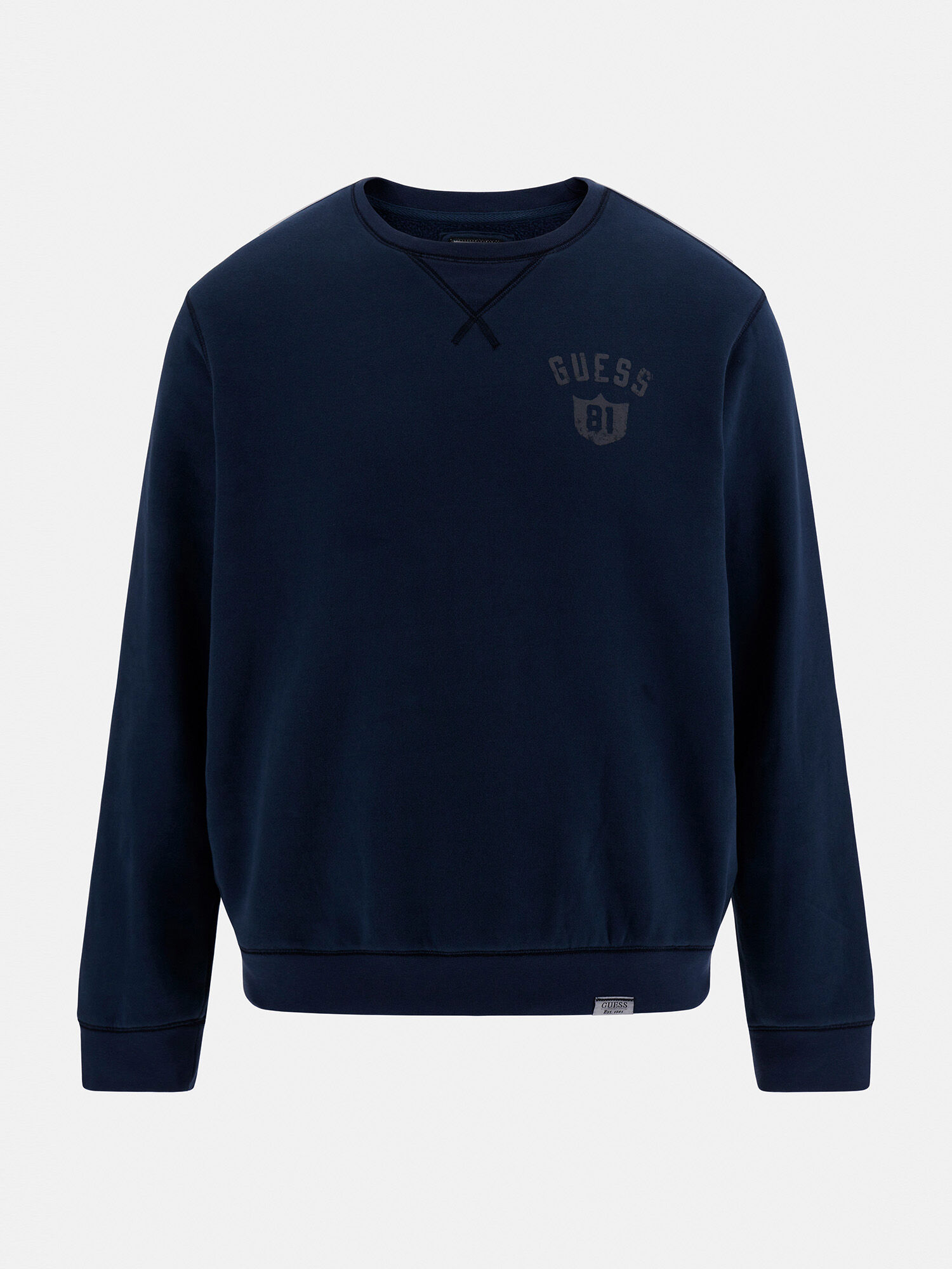 Guess blue sweater deals