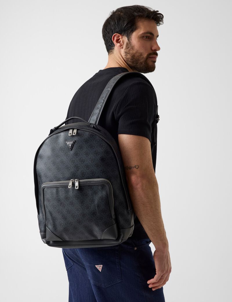 guess milano logo backpack