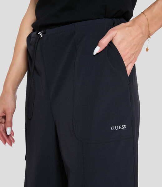Wide leg cargo pants