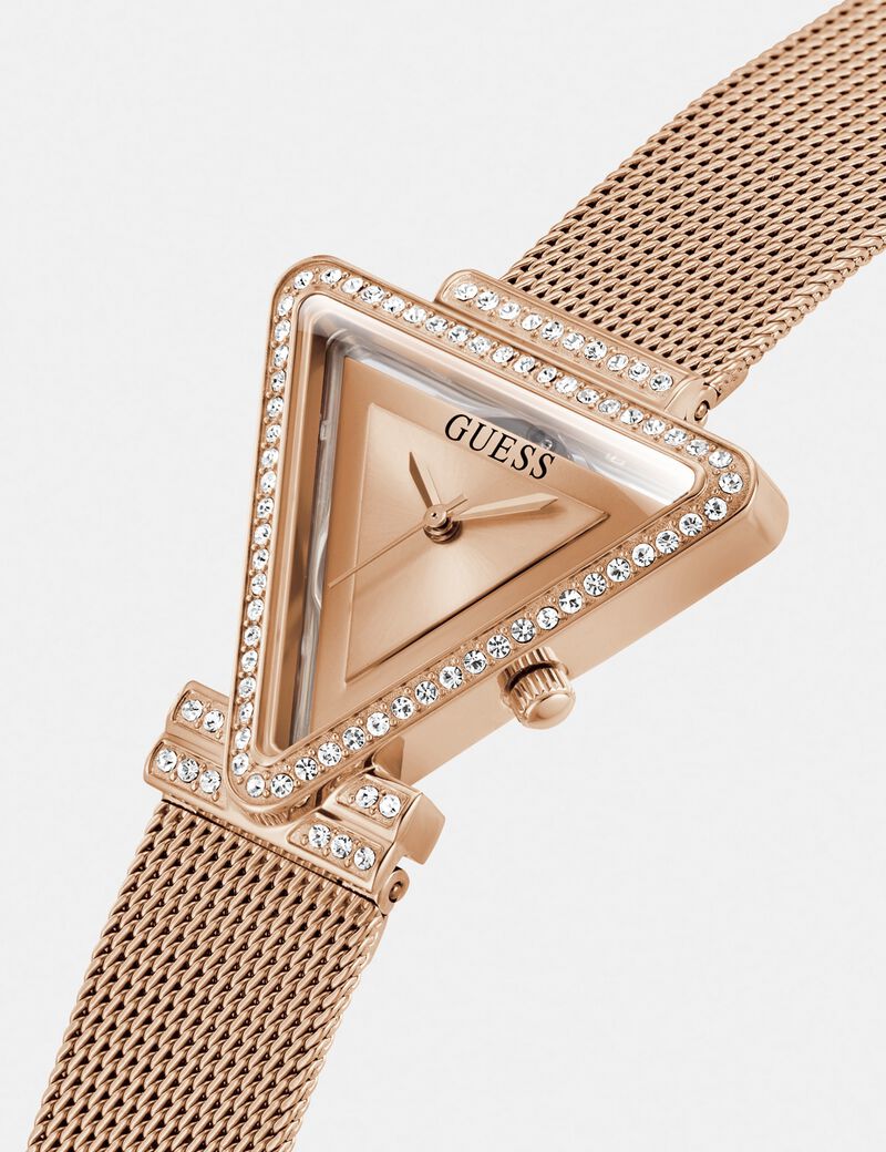 Crystal analogue watch