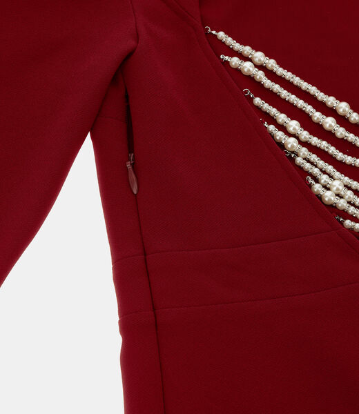 فستان مارسيانو ضيق من الخلف